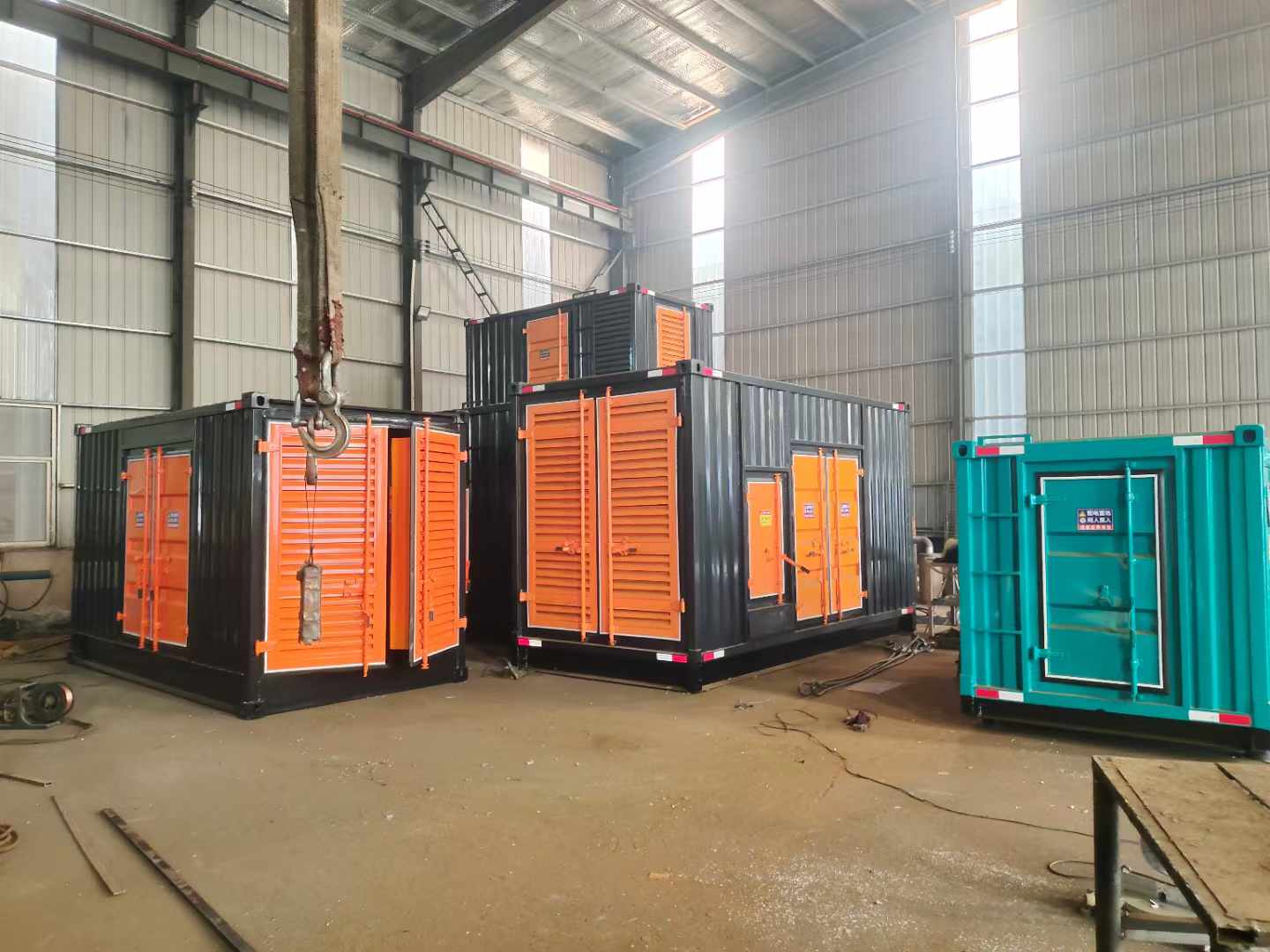 芝罘500kw柴油发电机组可以带动多少功率设备？